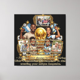 Impressão Em Tela Presente de Colagem de Fotos Personalizadas para P