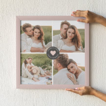 Presente de Foto Personalizada da Família de Colag