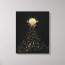 Impressão Em Tela Presente de Tela de Arte Celestial Caminho da Luz 