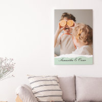 Presente de vírgula de Foto e Nome Personalizado d