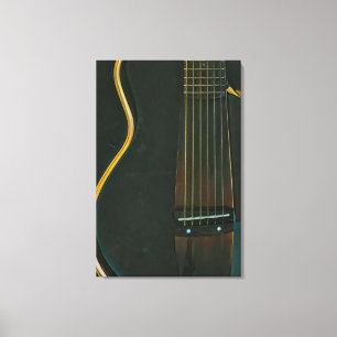 Impressão Em Tela Presente guitarrista latino