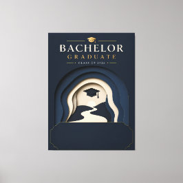 Impressão Em Tela Presente Personalizado para Graduado em 2026 com D