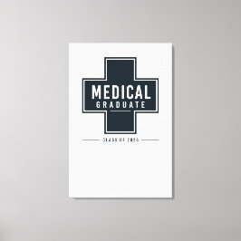 Impressão Em Tela Presente Personalizado para Graduado em Medicina 2