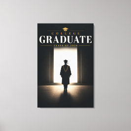 Impressão Em Tela Presente Personalizado para Graduado Universitário