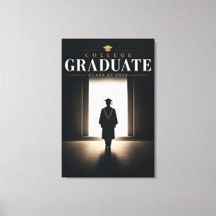 Impressão Em Tela Presente Personalizado para Graduado Universitário