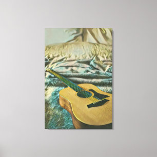 Impressão Em Tela Presentes de amantes de guitarra