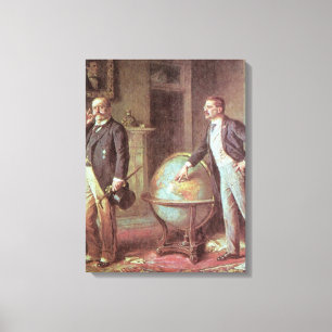 Impressão Em Tela Presidente Theodore Roosevelt