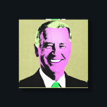 Impressão Em Tela Presidente Verde e Rosa Biden Pop Art<br><div class="desc">Arte Pop política e presentes políticos no site PolitiClothes.com e PolitiCardz.com Encontrar os presentes políticos e eleitorais mais únicos, incluindo: T-shirts políticas, autocolantes políticos, botões políticos, Posters políticos, pernos políticos, cartões políticos, políticos, políticos, políticos, Posters políticos, sinais políticos e muito mais! Arte e artes políticas: http://www.PolitiClothes.com Cartões e presentes políticos:...</div>