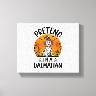 Impressão Em Tela Pretend i'm a Dalmatian Dog Halloween (3)