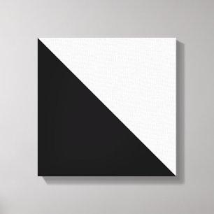 Impressão Em Tela Preto e Branco