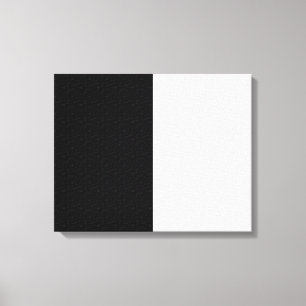 Impressão Em Tela Preto e branco plano texturizado