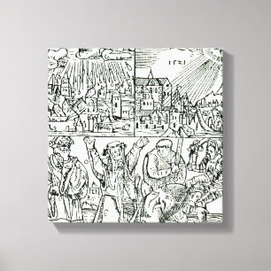 Impressão Em Tela Previsão, 1521