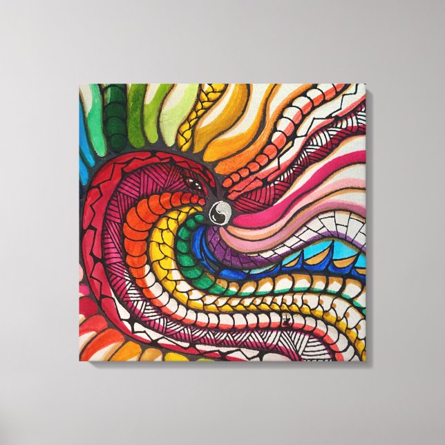 Impressão Em Tela Pride Bird 2025 (Frente)