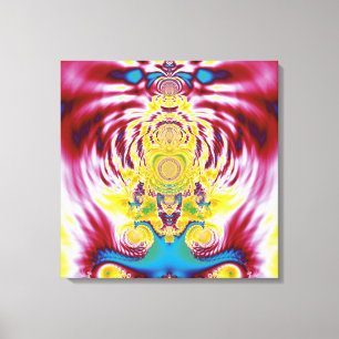 Impressão Em Tela Primavera