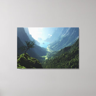 Impressão Em Tela Primavera (Triptych)
