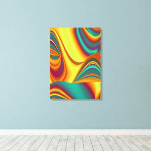 Impressão Em Tela Primavera Verão Outono Flores Magia