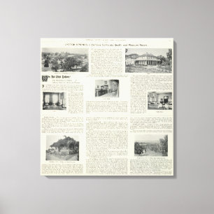 Impressão Em Tela Primaveras de Lytton, Califórnia