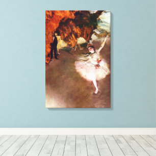 Impressão Em Tela Primeira Bailarina, Rosita Mauri por Edgar Degas