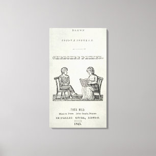 Impressão Em Tela Primeira demão Cherokee, 1845 (gravura)