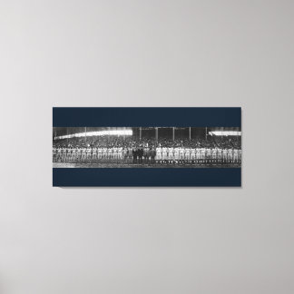 Impressão Em Tela Primeiras Equipes Coloridas da Série Mundial, Jogo