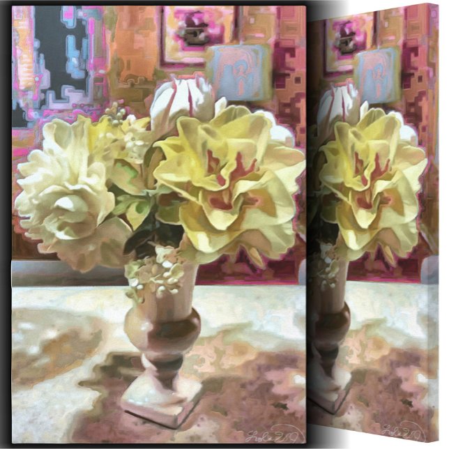 Impressão Em Tela Primeiras Flores da primavera, PCM1 Art (Criador carregado)