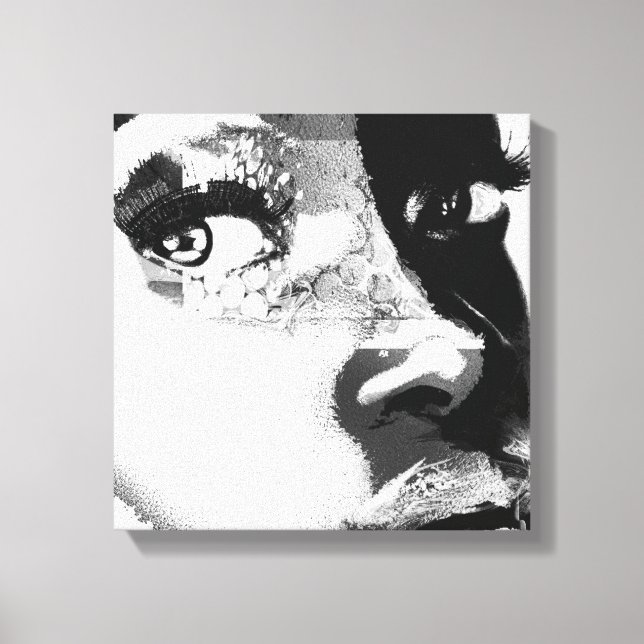 Impressão Em Tela Primeiro Olhar ao Familiar (Frente)