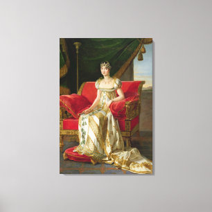 Impressão Em Tela Princesa Borghese de Marie Pauline Bonaparte, 1808