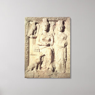 Impressão Em Tela Princesa Zenobia e uma companheira feminina