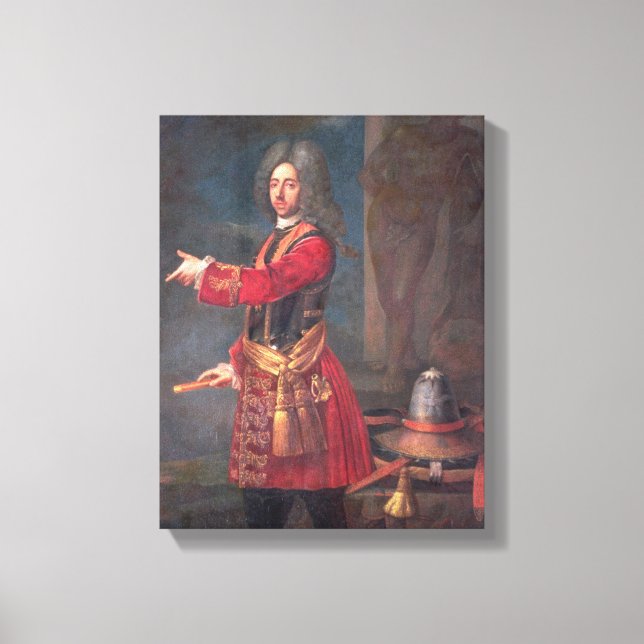 Impressão Em Tela Príncipe Eugene de Savoy (Frente)