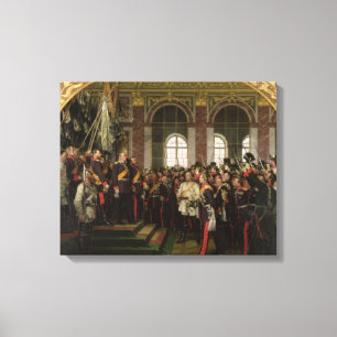 Impressão Em Tela Proclamação de Wilhelm