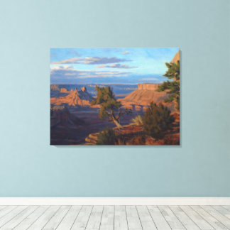 Impressão Em Tela Profundidade Atmosférica do Castle Valley, Utah