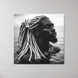 Impressão Em Tela Profundidades Sagradas