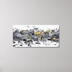 Impressão Em Tela Projeção equidistante cilíndrica