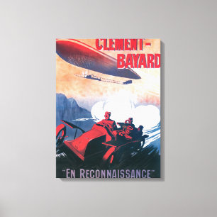 Impressão Em Tela Promocional do Poster de nave Vincenot WI