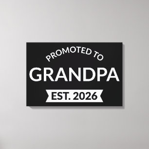 Impressão Em Tela Promovido Ao Vovô Est. 2026 II