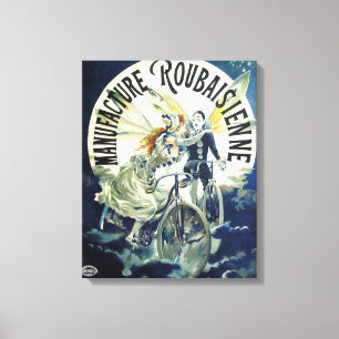 Impressão Em Tela Propaganda francesa da bicicleta do vintage