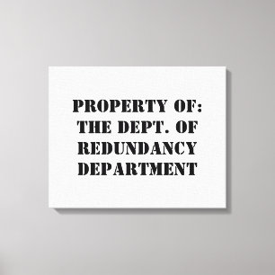 Impressão Em Tela Propriedade do Departamento de Redundância