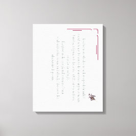 Impressão Em Tela PSALM 1, does not walk in step with the wicked