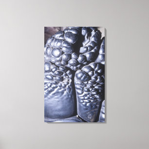 Impressão Em Tela Psilomelane, um minério do manganês, Michigan, E