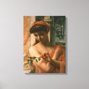 Impressão Em Tela Psyche no Templo do Amor (por Edward Poynter)