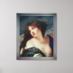 Impressão Em Tela Psyche por Jean-Baptiste Greuze