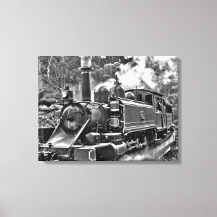 Impressão Em Tela Puffing Billy Old Fashiated Steam Train