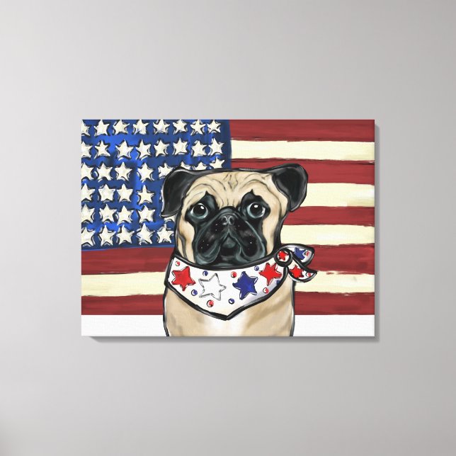 IMPRESSÃO EM TELA PUG (Frente)