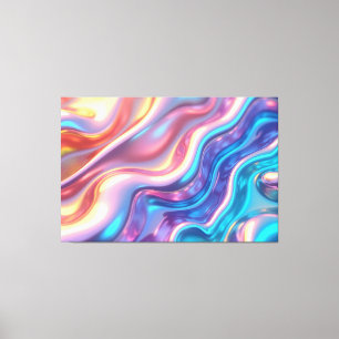 Impressão Em Tela Pulso Holográfico – Tela de Luz Líquida 60"x40"