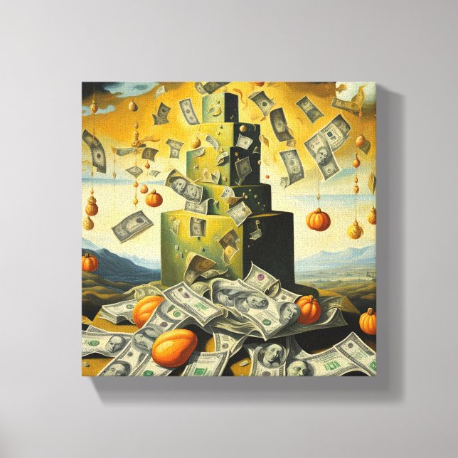 Impressão Em Tela Pumpkin Cash (Frente)