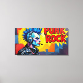 IMPRESSÃO EM TELA PUNK ROCK PARA SEMPRE-2