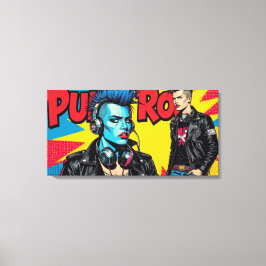 IMPRESSÃO EM TELA PUNK ROCK PARA SEMPRE-3