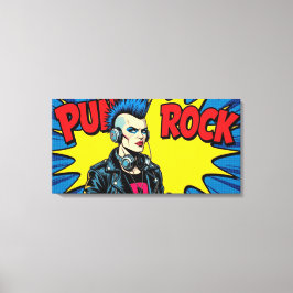 IMPRESSÃO EM TELA PUNK ROCK PARA SEMPRE-5