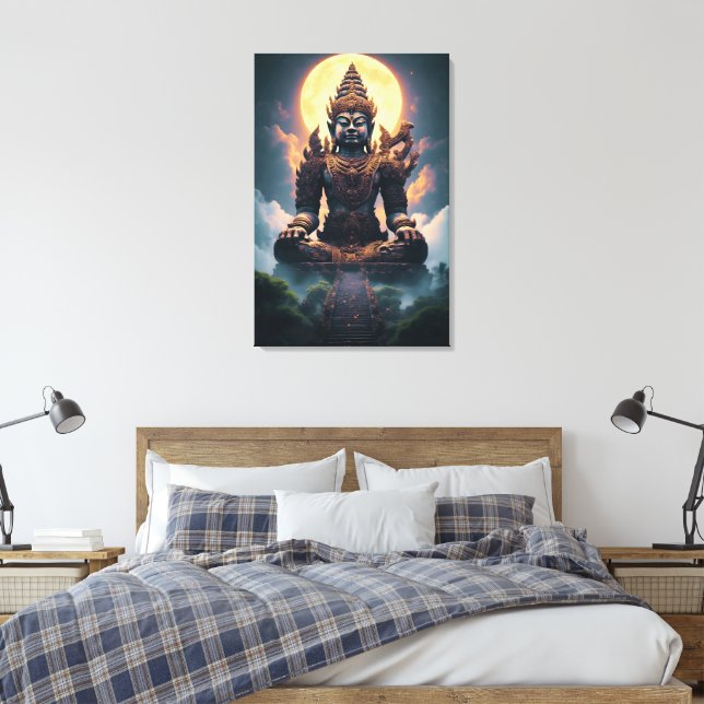 Impressão Em Tela Purnama Agung Hyang (Insitu(Quarto))