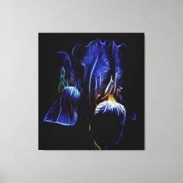 Impressão Em Tela Purple Iris